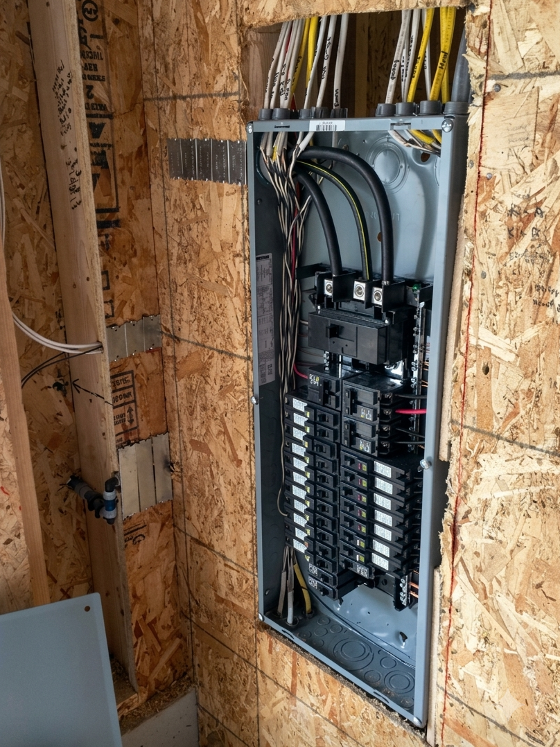 Electrical services close up